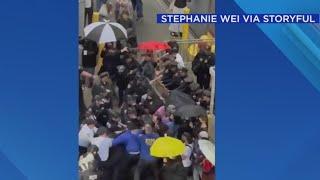 23 people detained in protest outside NYC immigration courthouse: NYPD