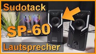 Kurztest: 10W Desktop Stereo Lautsprecher Sudotack SP-60