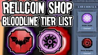 The RELLCoin Shop Bloodline Tier List | What Bloodlines You SHOULD Buy in Shindo Life