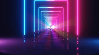 3D Motion Graphic Free Video Background | Neon Light 3D Effect