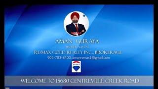 15680 Centreville Creek Road , CALEDON , Aman Guraya Home for Sale - Real Estate Properties for Sale