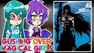 Gushing over magical girls react to Ichigo as the new hero ||//BLEACH\\|| - Gacha react