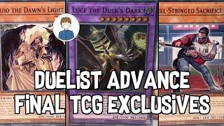 FINAL TCG EXCLUSIVES! Duelist Advance! Yu-Gi-Oh!
