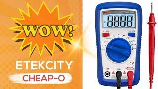 ETEKCITY MSR-A600 CHEAP-O Multimeter Review & Teardown!