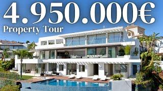 INSIDE A Newly Built Modern Dream VILLA with PANORAMIC VIEWS (Marbella)