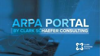 Clark Schaefer Consulting's ARPA Portal Demo