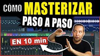 Cómo MASTERIZAR una CANCIÓN PASO A PASO   (Fácil y FUNCIONA)