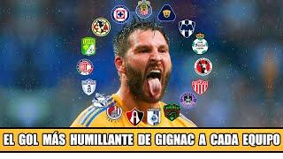 El Gol Más Humillante de Gignac a Cada Equipo de México