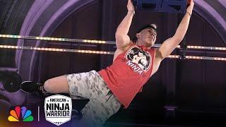 SUPERHUMAN Teen Dominates the Mega Wall AGAIN | American Ninja Warrior | NBC