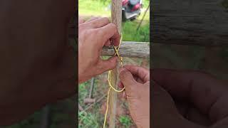 Rope binding process