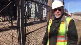 Explosion shows effects of an improperly grounded fence
