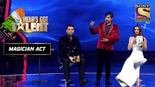 Malaika की Imagination ने की इस Magician के Act में Help | India's Got Talent Season 6| Magician Act