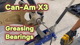 How To Grease Wheel Bearings on a Can Am X3