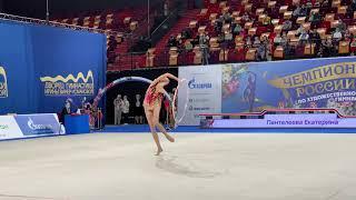 Ekaterina Panteleeva - Hoop Russian Championship 2021 TAA 21.45