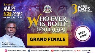 Prophet Hezekiah Oladeji ministration @ ANNUAL 3 DAYS MARATHON FASTING 2023 GRAND FINALE