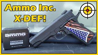 Xcellent AMMO! @AmmoInc X-DEF .45 ACP Ballistic Gel Test With the RIA & Taurus 1911!