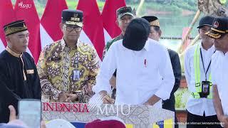 LIVE: Presiden Jokowi Resmikan Bendungan Sepaku Semoi, Penajam Paser Utara, 4 Juni 2024