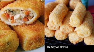 RESEP RISOLES DENGAN KULIT ANTI SOBEK TIDAK PECAH , UNTUK PEMULA - LARIS DIJUAL
