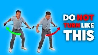 Don't Turn Your Shoulders for a Driver Golf Swing