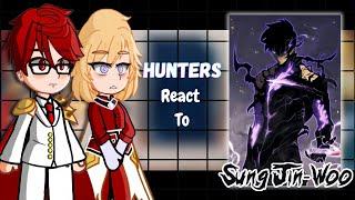 Hunters react to Sung Jin Woo Season 2 [|| ️Solo Leveling️ ||] - Made by Rezzofrost