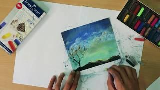 Nagomi Art using Faber-Castell Soft Pastels