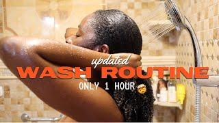 My Updated Wash Day Routine - FASTER, EASIER, & SIMPLER!