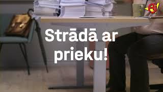 AJ PRODUKTI | Strādā ar prieku! | Elektriski augstumā regulējams biroja galds Modulus