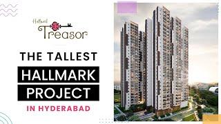 Best 3BHK and 4BHK Flats for Sale in Hyderabad | Hallmark Treasor Drone Video