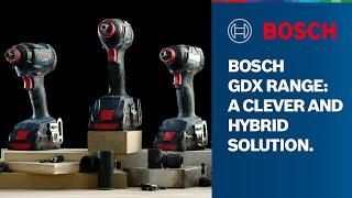 Bosch Professional GDX Range: Hybrid Impact Drivers and Wrenches – A Clever Solution