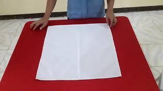 Banana Napkin Fold (Table Napkin Folding)