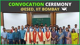 ESED - Department Convocation Ceremony | IIT Bombay | @rakesh_official | Rakesh IITB | #graduation