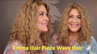 WAVY Human Hair Wig from Emma Hair Piece in the color 8R | MT11