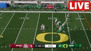 NCAAF LIVE Ohio State Buckeyes vs Oregon Ducks | CFP Quarterfinal Full Game 2025 College Football25