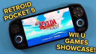 Wii U games on the Retroid Pocket 5!