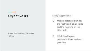 CRED  Study Video
