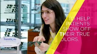 Essilor Employees Showcase new Transitions Lenses