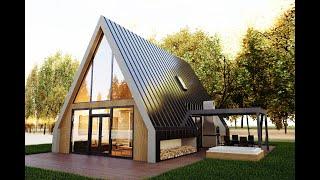 PROIECT CASA A-FRAME - 1500 LEI