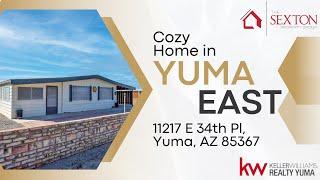 Fully-furnished 2 bed/2 bath home with Arizona room and workshop in Yuma East 55+!!