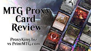 ProxyKing.biz and PrintMTG.com Review and Comparison - MTG Proxy Cards