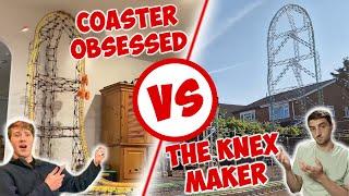 TheKnexMaker VS Coaster Obsessed -Knex Euro-Fighter Build-Off - Live 1