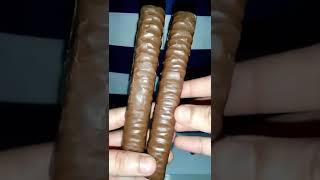 Satisfying twix xtra chocolate review with sound#shorts #youtubeshorts #chocolate