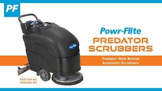 Powr-Flite Predator Automatic Scrubbers