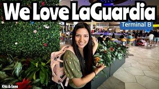 New York LaGuardia Terminal B Walk-Thru! Why We Love IT SO MUCH? #travel @laguardiaterminalb6208