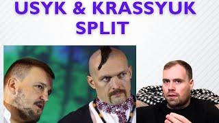 OLEKSANDR USYK & ALEX KRASSYUK PART WAY | WTF HAPPENED HERE?
