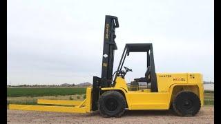 Hyster H135XL Hay Squeeze Demo