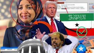 Xogta Xadhiga Ilhan Cumar ,Ictiraafka Somaliland, 3 Talaabo ee Trump & Cabsida Cadowga