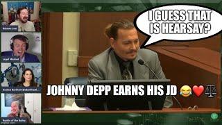 Johnny Depp Earns his JD