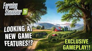 NEW FEATURES (INC: SLEEP OPTIONS)!? FS25 EXCLUSIVE GAMEPLAY FOOTAGE and INFO!