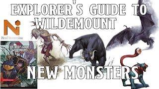 New Monsters in Explorer's Guide to Wildemount! | Nerd Immersion