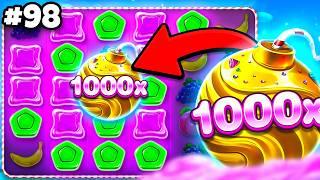 I Bought 100 Bonuses On Sweet Bonanza & Got ____ 1000X BOMBS!